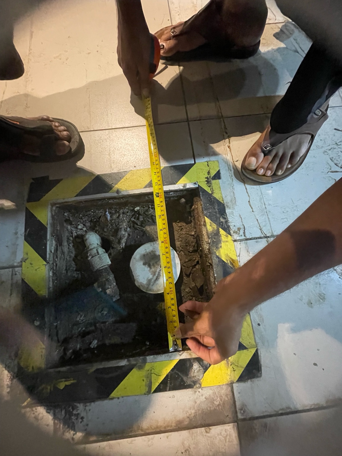 Manhole & plumbing repair measurement